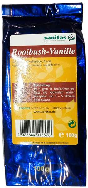 Rooibush Tee Vanille 100 G