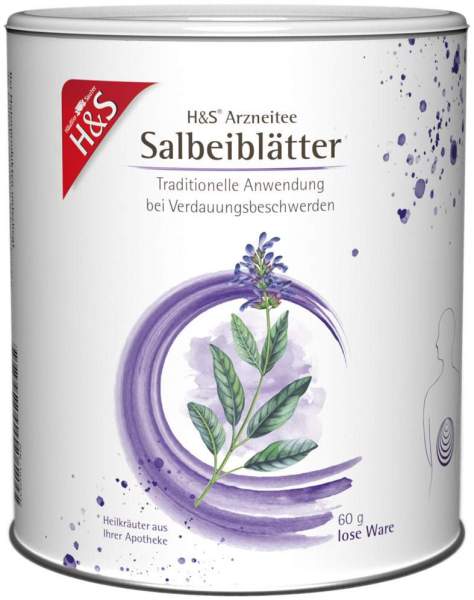 H&amp;S Salbeiblätter Lose 60 G Tee