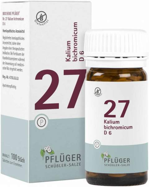 Biochemie Pflüger 27 Kalium Bichromicum D6 100 Tabletten