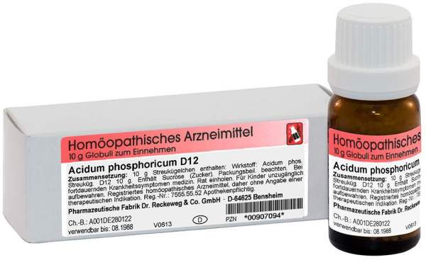 Acidum Phosphoricum D12 10 G Globuli