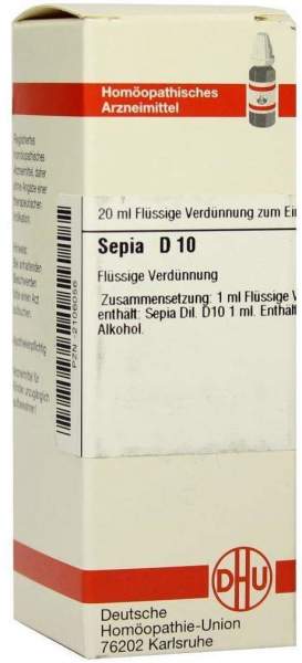 Sepia D 10 20 ml Dilution