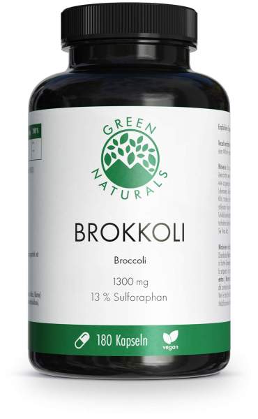 Green Naturals Brokkoli+13% Sulforaphan 180 Kapseln
