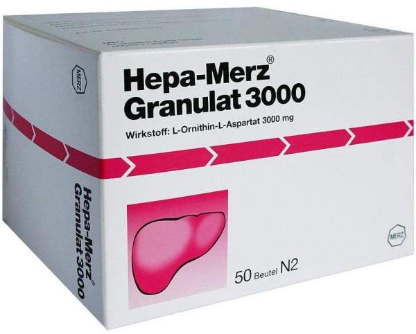 Hepa Merz Granulat 3000 50 Beutel