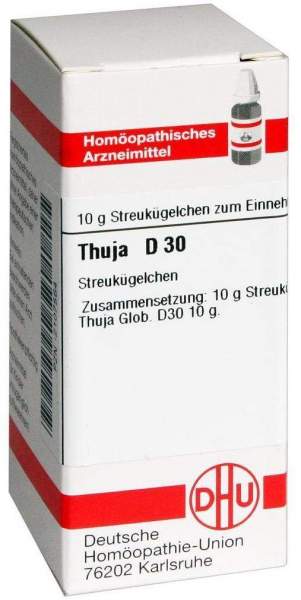 DHU Thuja D30 10 g Globuli