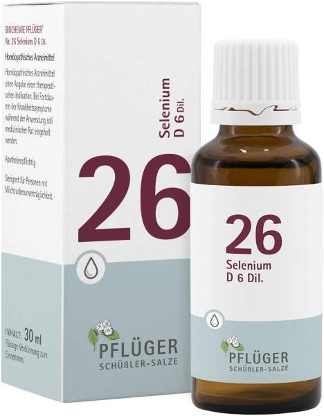 Biochemie Pflüger 26 Selenium D6 30 ml Tropfen