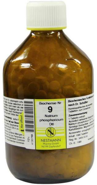 Biochemie 9 Natrium Phosphoricum D6 1000 Tabletten