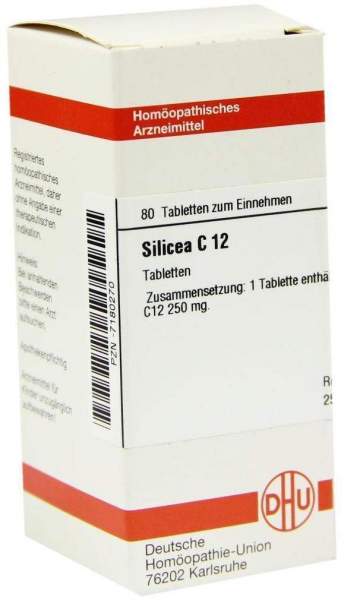 Silicea C 12 Tabletten