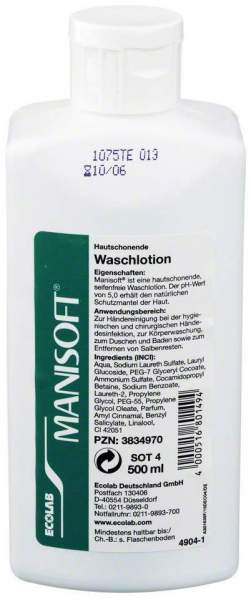 Manisoft Waschlotion 500 ml Lotion