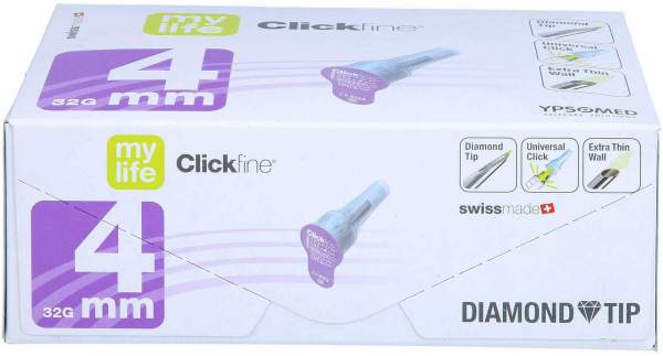 Clickfine Universal 4 Kanülen 0,23 X 4 mm 100 Stück