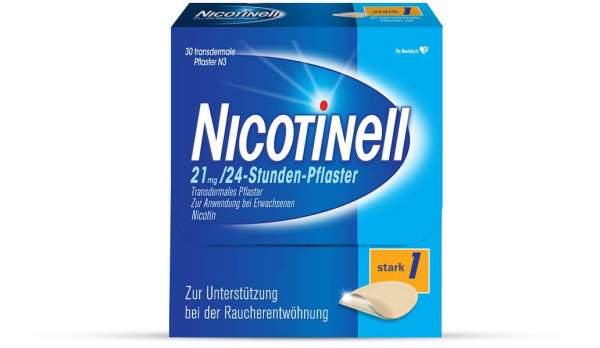 Nicotinell 21 mg je 24-Stunden-Pflaster 30 Stück