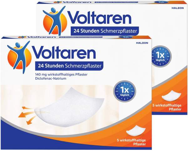 Voltaren 24h Schmerzpflaster 2 x 5 Stück