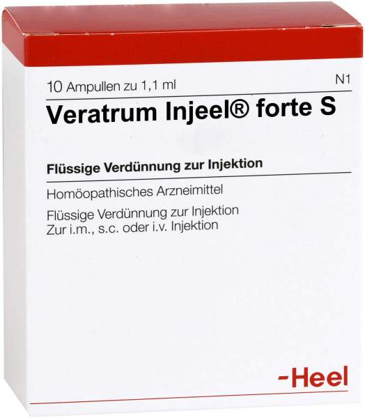 Veratrum Injeel Forte S Ampullen 10 Stück