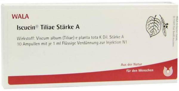 Wala Iscucin Tiliae Stärke A 10 X 1 ml Ampullen