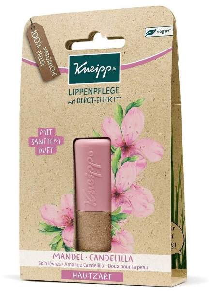 Kneipp Lippenpflege Hautzart Mandel Candelilla 4,7 g