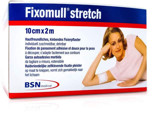 Fixomull Stretch 10 cm X 2 M 1 Stück