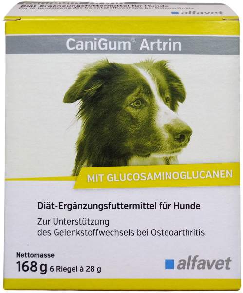 Canigum Artrin Ergänzungsfuttermittel Kautabletten