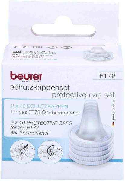 Beurer Ft78 Ersatzschutzkappen F.Ohrthermometer