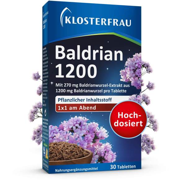 Klosterfrau Baldrian 1200 Tabletten 30 Stück