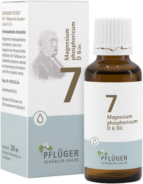 Biochemie Pflüger 7 Magnesium Phosphoricum D6 30 ml Tropfen
