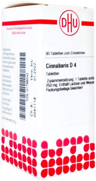 Dhu Cinnabaris D4 Tabletten