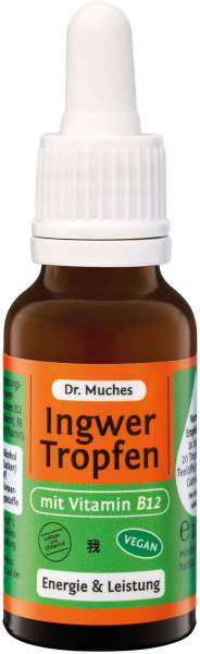 Ingwertropfen + Vitamin B12 Dr. Muches 20 ml Tropfen