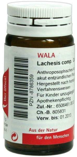 Wala Lachesis Comp. 20 G Globuli