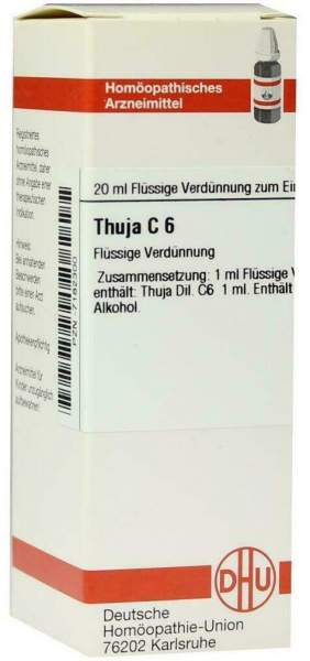 Dhu Thuja C6 20 ml Dilution