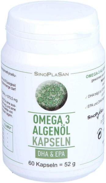 Omega-3 ALGENÖL DHA+EPA 60 Kapseln