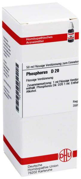 Phosphorus D20 Dhu 50 ml Dilution