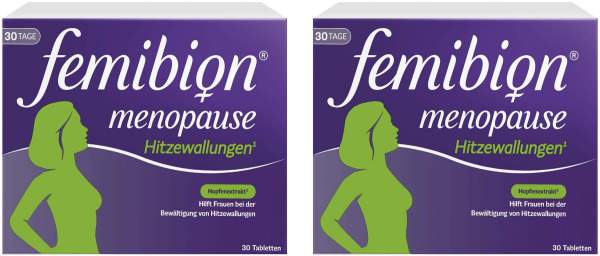 Femibion Menopause Hitzewallungen 2 x 30 Tabletten