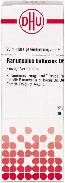 Dhu Ranunculus Bulbosus D6 Dilution 20 ml