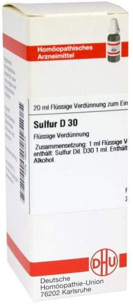Dhu Sulfur D30 Dilution