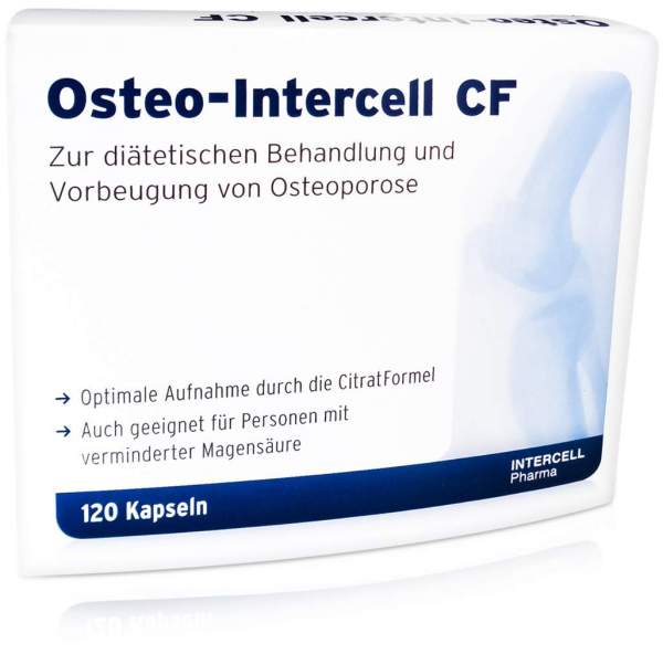 Osteo Intercell Cf Citratformel 120 Kapseln