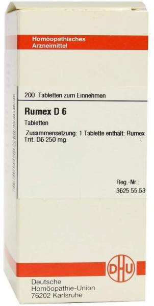 Rumex D6 Tabletten 200 Tabletten