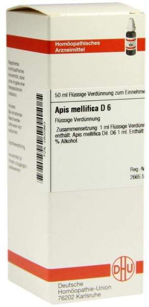 Apis Mellifica D6 Dilution 50 ml Dilution