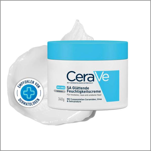 CeraVe SA Urea Glättende Feuchtigkeitscreme 340 g