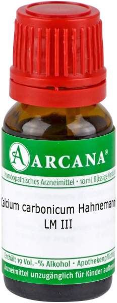Calcium Carbonicum Hahnemanni Lm 3 Dilution 10 ml