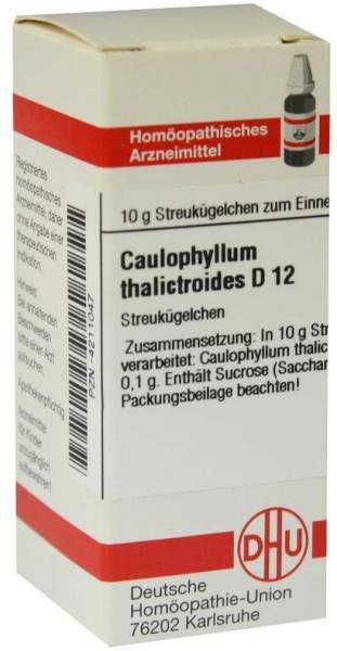Caulophyllum Thalictroides D12 10 G Globuli