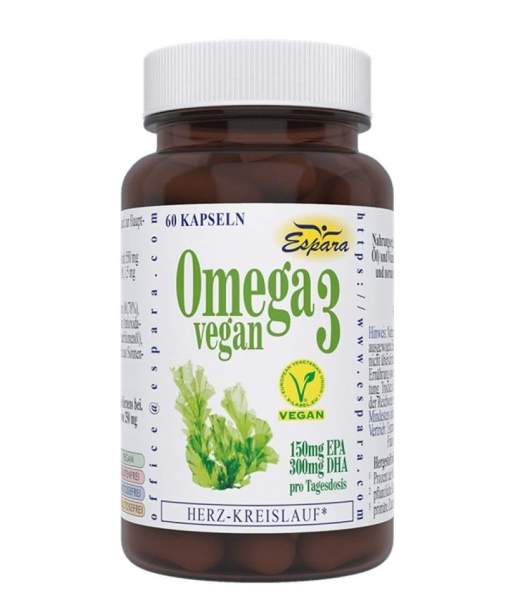 Espara Omega-3 Vegan 60 Kapseln