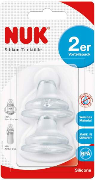 Nuk Silikon-Trinktülle 2 Stück