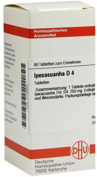 Ipecacuanha D4 Dhu 80 Tabletten