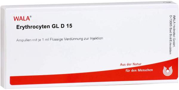 Erythrocyten Gl D 15 Ampullen