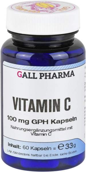 Vitamin C 100 mg Gph 60 Kapseln