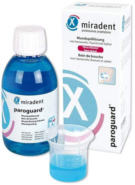 Miradent Mundspüllösung Paroguard Chx 0,20% 200 ml Lösung