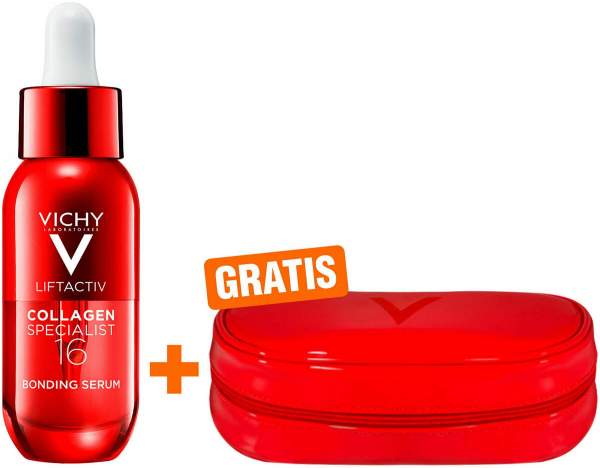 Vichy Liftactiv Collagen Specialist 16 Bonding Serum 30 ml + gratis Kosmetiktasche XMas 1 Stück