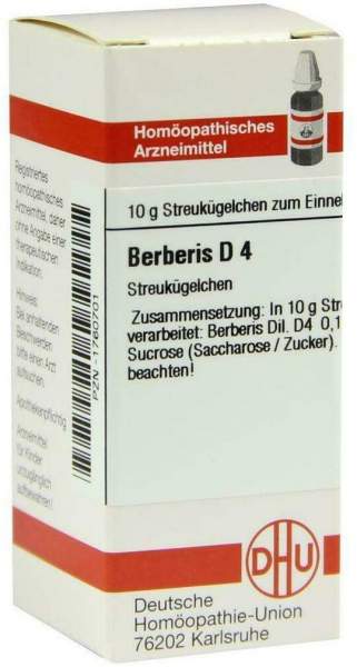 Dhu Berberis D4 Globuli