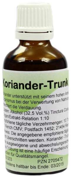 Koriander Trunk 50 ml Tropfen