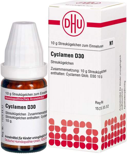 Cyclamen D 30 10 G Globuli