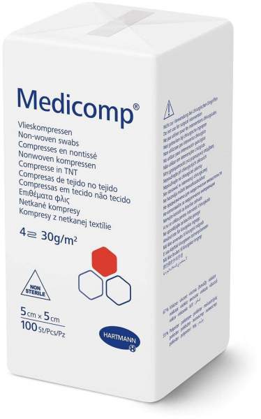 Medicomp Kompresse 5x5cm Unsteril