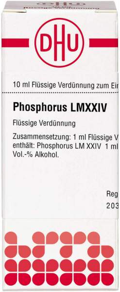 Dhu Phosphorus Lmxxiv Dilution 10 ml